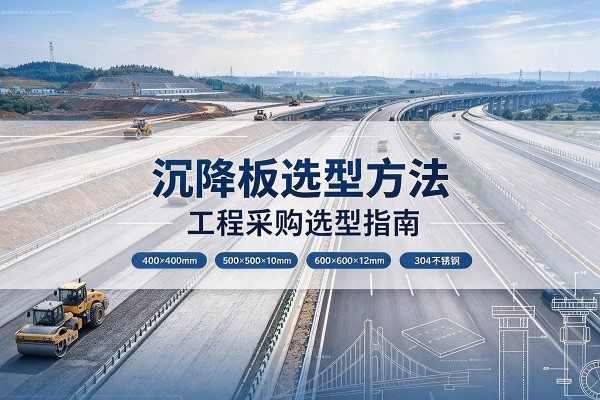 当雄沉降板选择方法