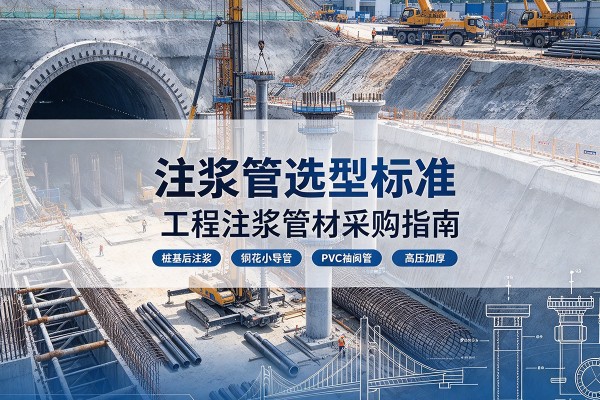 当雄注浆管选型标准