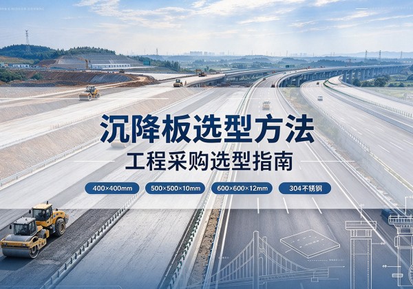 当雄沉降板选择方法