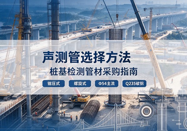 当雄声测管选型标准
