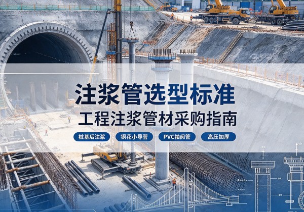 当雄注浆管选型标准